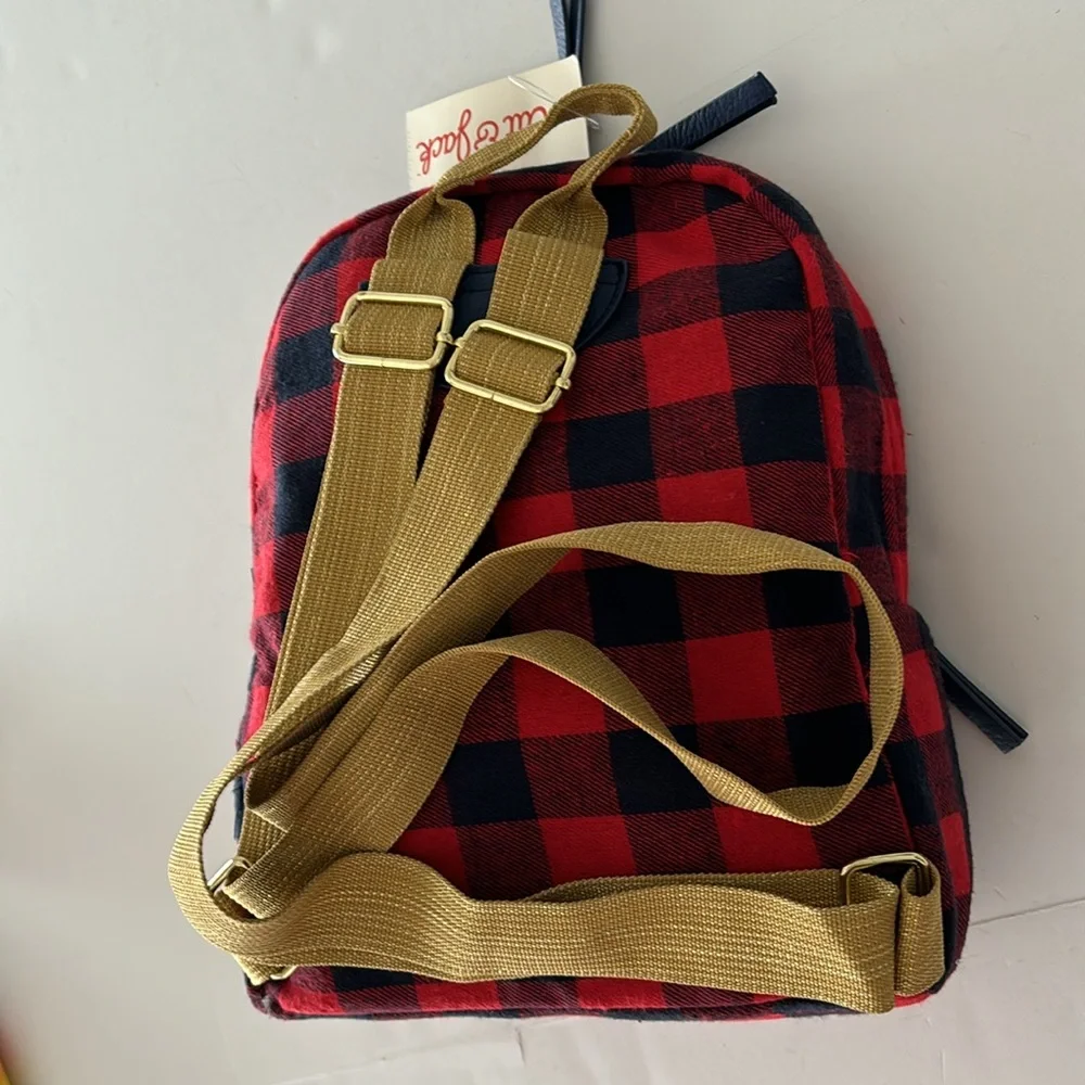 Cat & Jack Kids Buffalo Check Backpack